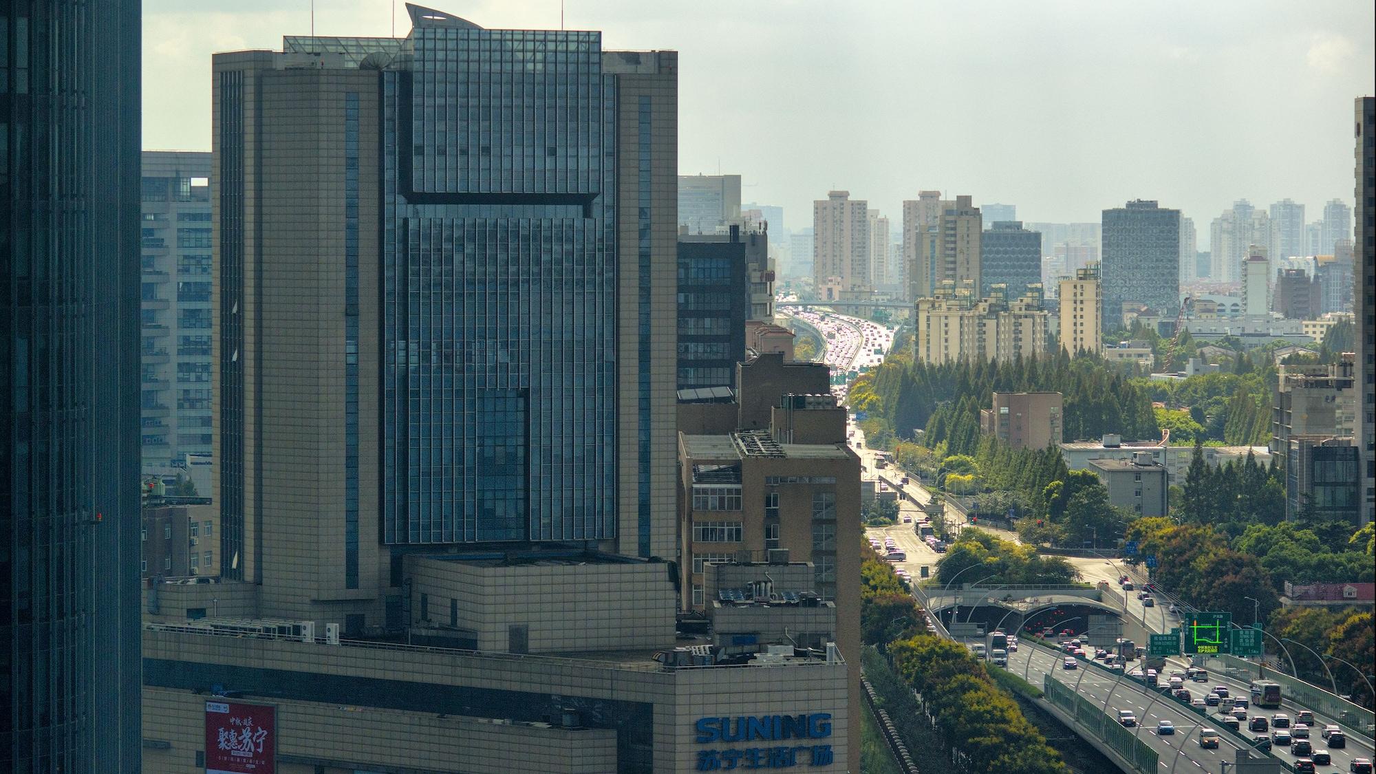 Hyatt Regency Shanghai Wujiaochang Xangai Exterior foto