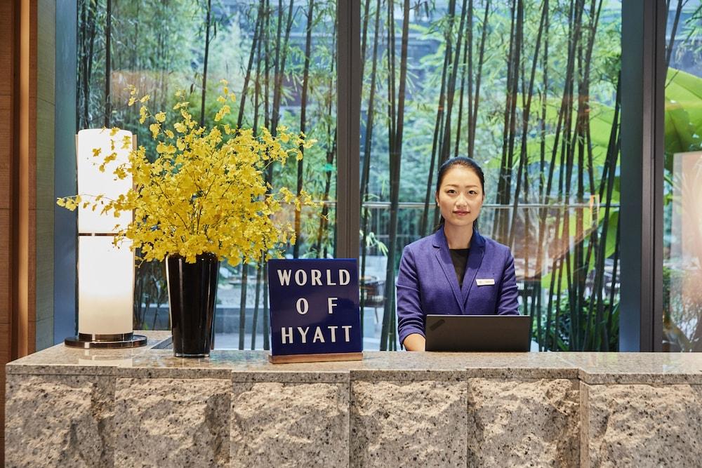 Hyatt Regency Shanghai Wujiaochang Xangai Exterior foto