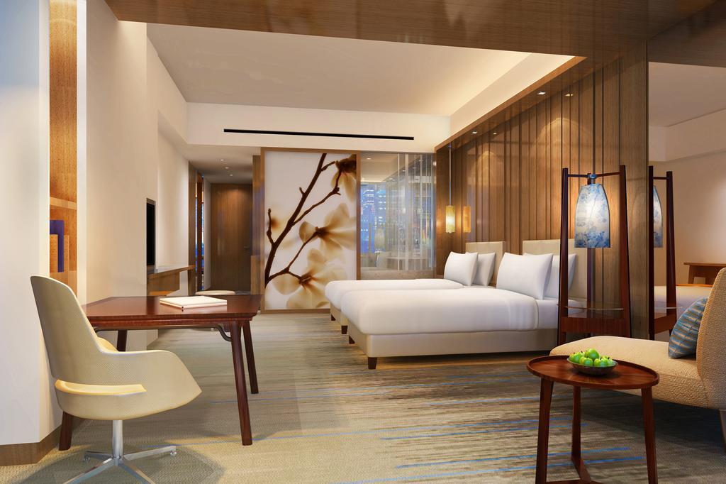Hyatt Regency Shanghai Wujiaochang Xangai Quarto foto
