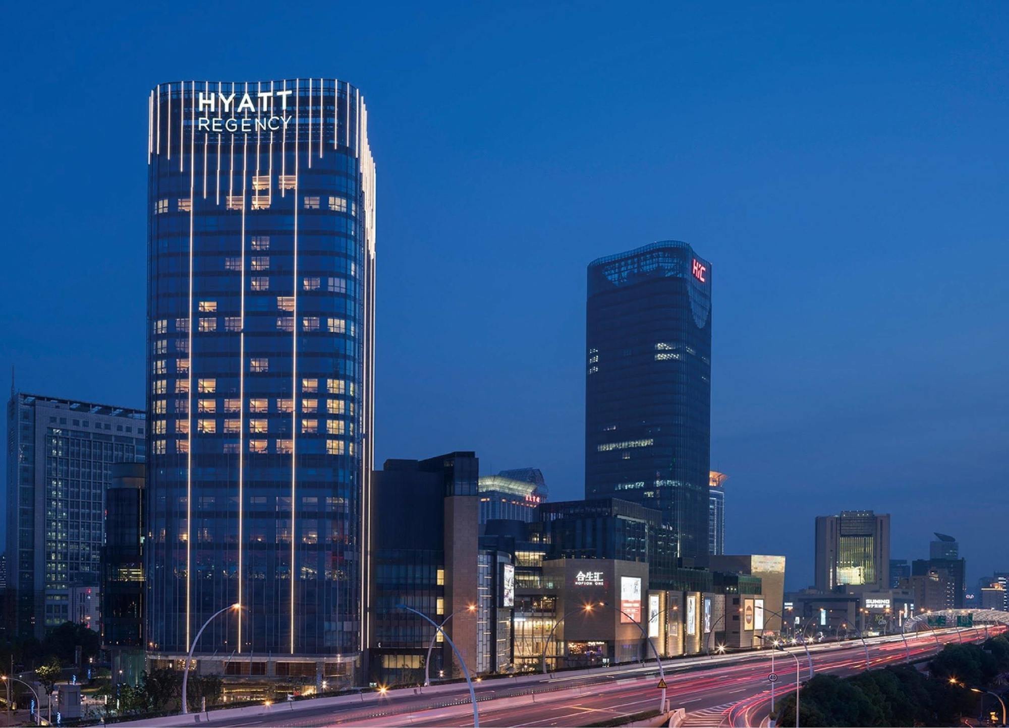 Hyatt Regency Shanghai Wujiaochang Xangai Exterior foto