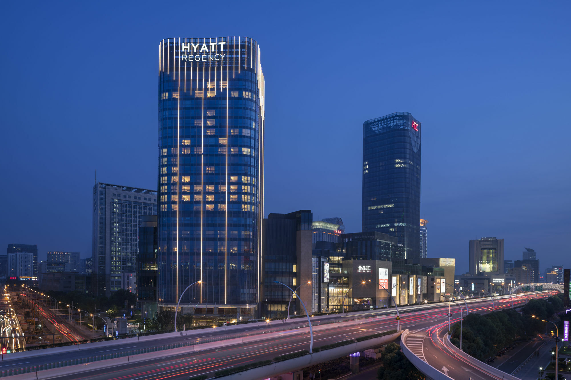 Hyatt Regency Shanghai Wujiaochang Xangai Exterior foto